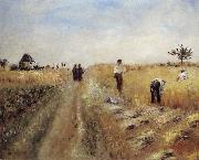 Pierre Renoir The Harvesters Spain oil painting artist